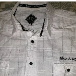 Blanc Du Nil Premium Shirt White Men's Size XL